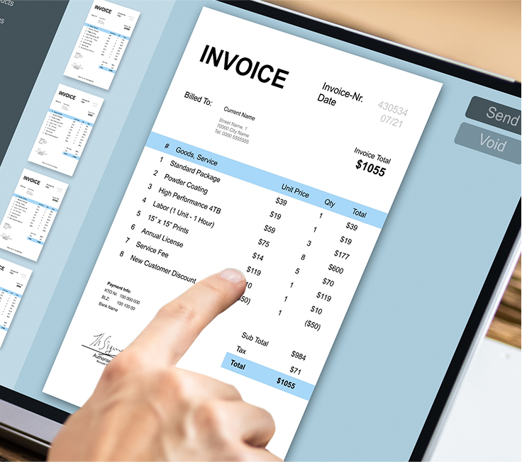 Duplicate Invoice